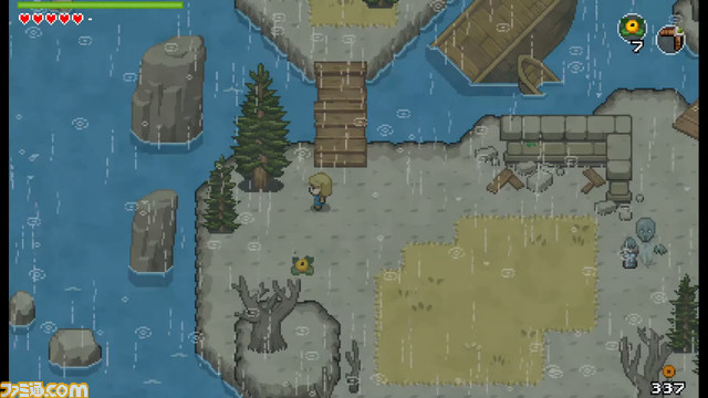 ゼルダ風ドット絵アクションRPG『オーシャンズハート』Switch版発売。行方不明の父親を探すために少女ティリアと美しい群島を探索しよう