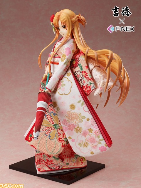 SAO』着物姿のアスナの1/4スケールフィギュアが発売決定。人形の