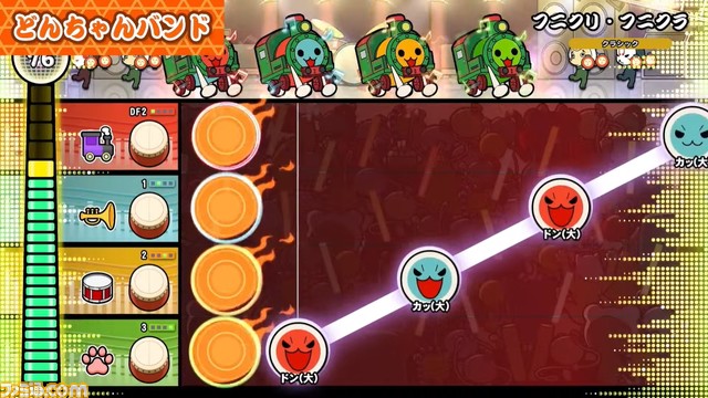 『太鼓の達人 ドンダフルフェスティバル』が2022年発売。『MEGALOVANIA』（UNDERTALE）や『ゼルダの伝説 メインテーマ』『紅蓮華』『廻廻奇譚』など、全76曲を収録【Nintendo Direct】