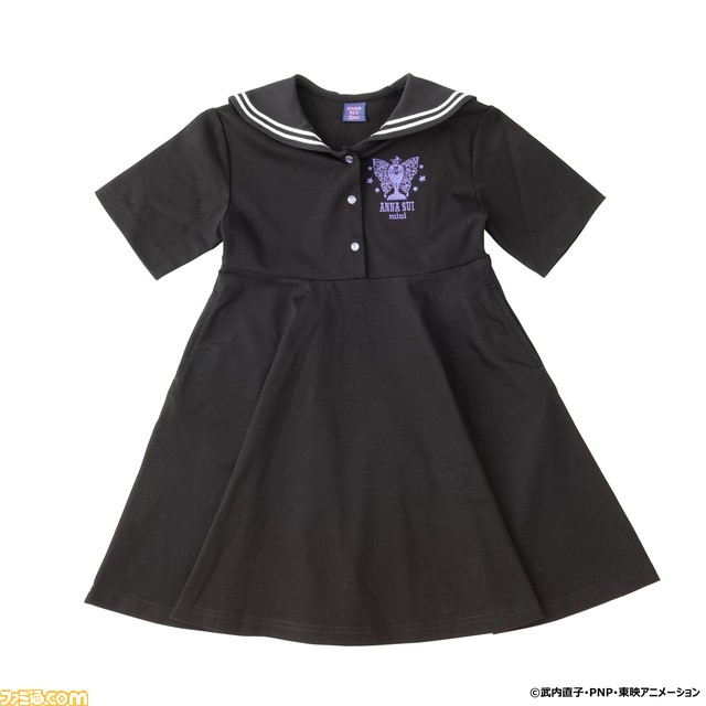 『セーラームーン』とANNA SUIがコラボ。守護星マークや変身アイテムをデザインしたバッグ、ピアス、ワンピース、ペット服など、全48種が発売【セーラー戦士に蝶の羽】