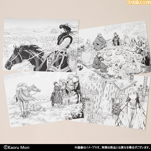 “大乙嫁語り展”にて販売されるオリジナルグッズの詳細が公開。著者・森薫先生のトークショーやサイン会に応募できるキャンペーンなど連動企画も発表