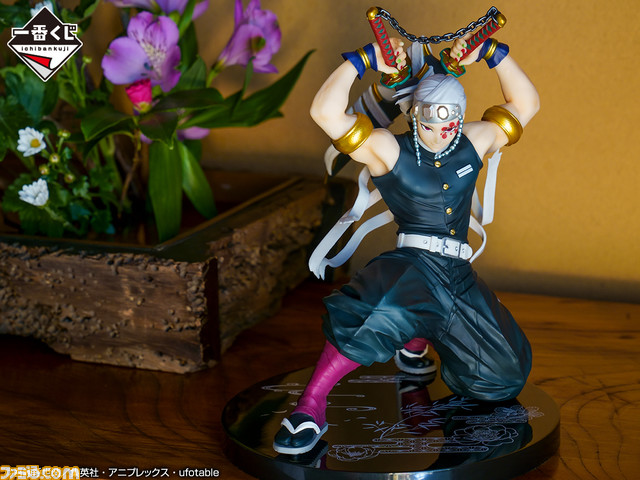 【鬼滅の刃】一番くじ『宇髄天元 見参！』が2月26日発売。大きな天元様フィギュアやかわいい天元様ぬいぐるみをド派手に手に入れよう！