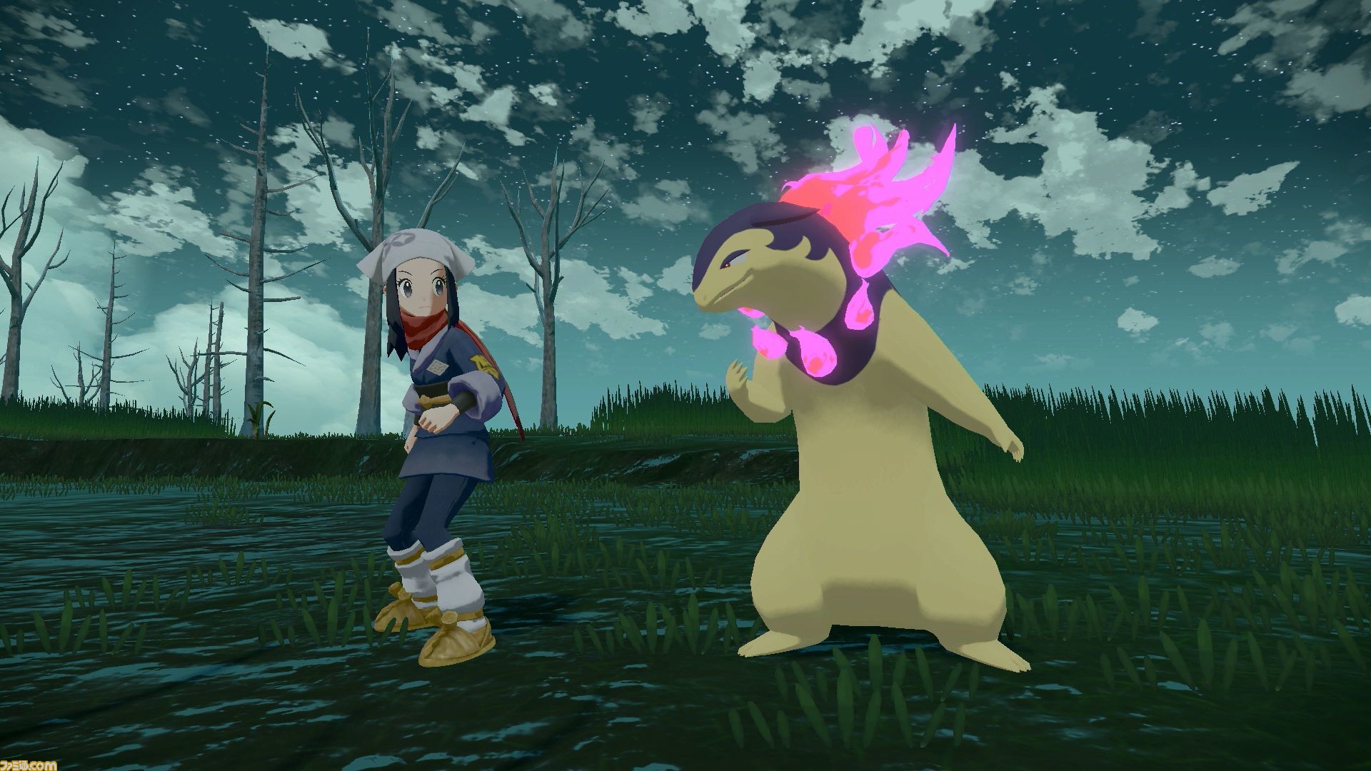 ポケモンレジェンズ アルセウス』最新PVが公開。バクフーン