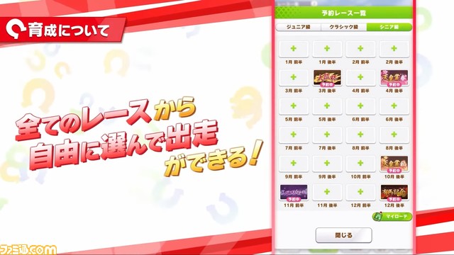 『ウマ娘』新育成シナリオ“Make a new track!!”詳細公開。自由なレース選択と成長ポイントで新たな育成に挑め!