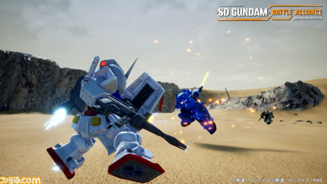 『SDガンダム バトルアライアンス』最大3人で戦場を駆け抜けるアクションRPG。アムロやカミーユなどの登場MSやキャラの一部を紹介