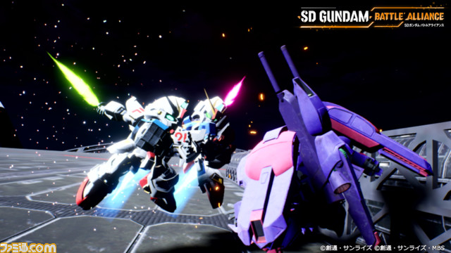 『SDガンダム バトルアライアンス』最大3人で戦場を駆け抜けるアクションRPG。アムロやカミーユなどの登場MSやキャラの一部を紹介