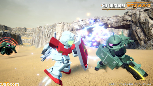 『SDガンダム バトルアライアンス』最大3人で戦場を駆け抜けるアクションRPG。アムロやカミーユなどの登場MSやキャラの一部を紹介