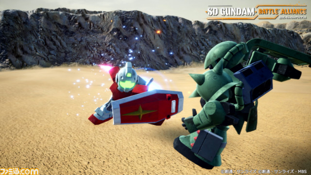 『SDガンダム バトルアライアンス』最大3人で戦場を駆け抜けるアクションRPG。アムロやカミーユなどの登場MSやキャラの一部を紹介