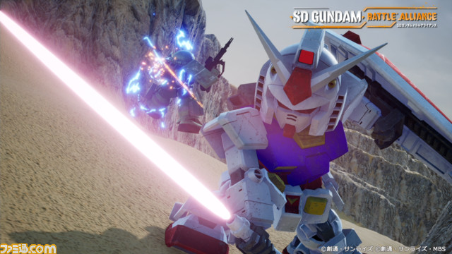 『SDガンダム バトルアライアンス』最大3人で戦場を駆け抜けるアクションRPG。アムロやカミーユなどの登場MSやキャラの一部を紹介