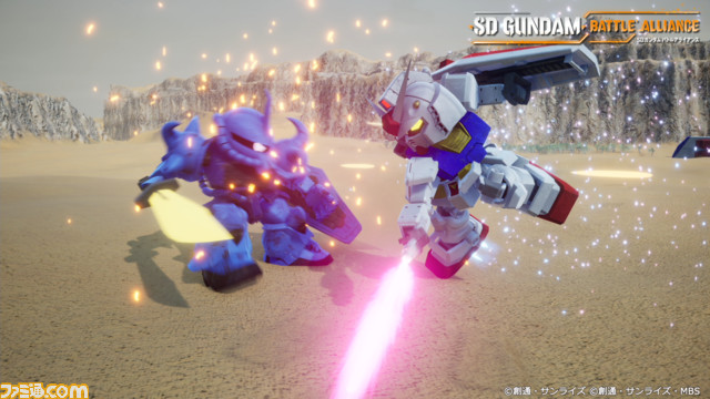 『SDガンダム バトルアライアンス』最大3人で戦場を駆け抜けるアクションRPG。アムロやカミーユなどの登場MSやキャラの一部を紹介