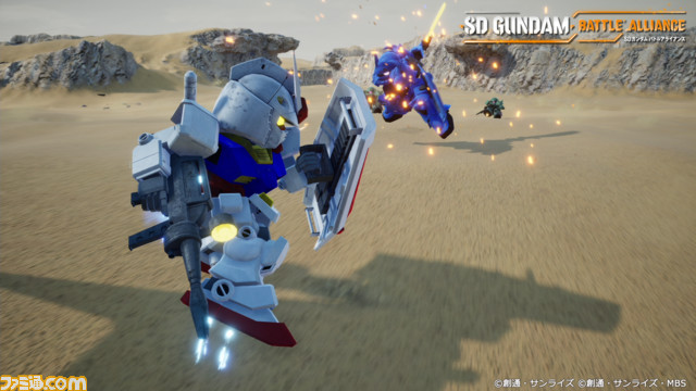 『SDガンダム バトルアライアンス』最大3人で戦場を駆け抜けるアクションRPG。アムロやカミーユなどの登場MSやキャラの一部を紹介