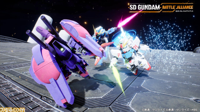 『SDガンダム バトルアライアンス』最大3人で戦場を駆け抜けるアクションRPG。アムロやカミーユなどの登場MSやキャラの一部を紹介
