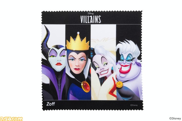 ディズニーヴィランズをテーマにしたメガネが2月25日より予約開始。Zoff公式オンラインストア限定で販売