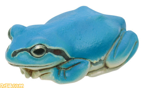 まるで本物！ 『アマガエルマグネット＆ボールチェーン』が3/3カプセル自販機にて発売。実寸サイズで精巧な造形と質感のハイクオリティな仕上がりに