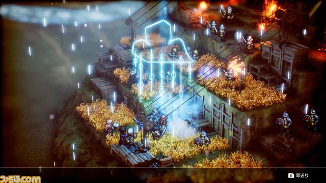 『トライアングルストラテジー』プレイヤーの選択で仲間になるキャラクターや詰所、切札などのシステム詳細が公開。