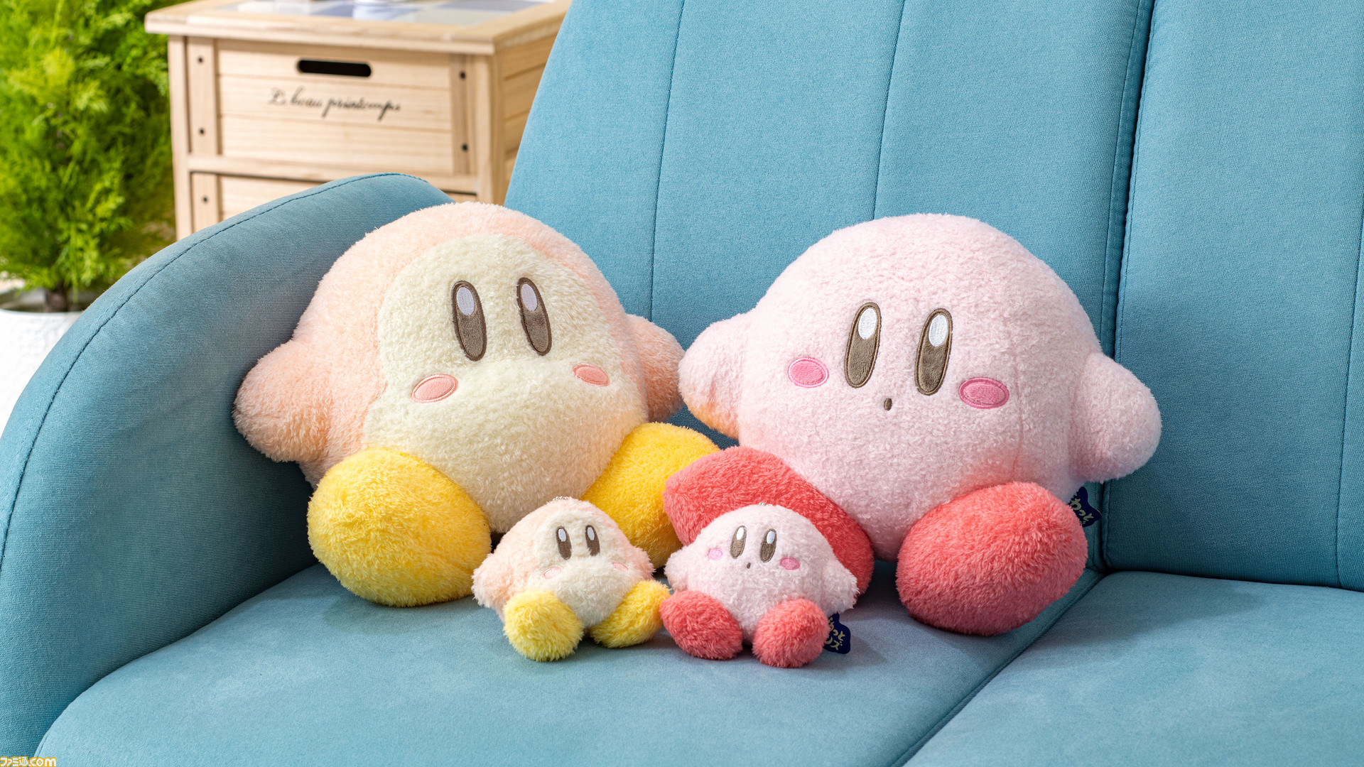 星のカービィ】“ほわっとフレンズ ぬいぐるみ”が4月27日に発売。暗い