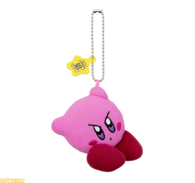『星のカービィ』カービィが気持ちよさそうにすやすや眠る姿のぬいぐるみやボールチェーン付きのぬいぐるみマスコットが30周年記念仕様で登場!