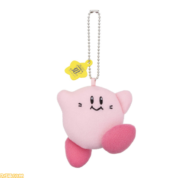『星のカービィ』カービィが気持ちよさそうにすやすや眠る姿のぬいぐるみやボールチェーン付きのぬいぐるみマスコットが30周年記念仕様で登場!