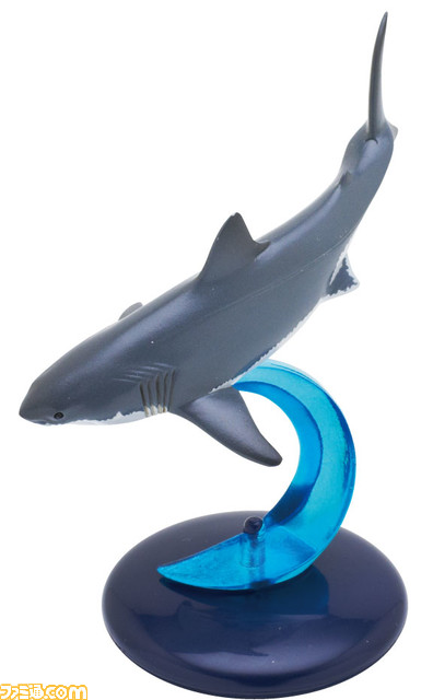 “ネイチャーテクニカラー 400 サメ”が3月10日よりカプセルトイで発売。今にも泳ぎだしそうな躍動感あふれるポージングに目が釘付け！