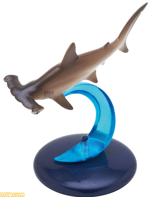 “ネイチャーテクニカラー 400 サメ”が3月10日よりカプセルトイで発売。今にも泳ぎだしそうな躍動感あふれるポージングに目が釘付け！