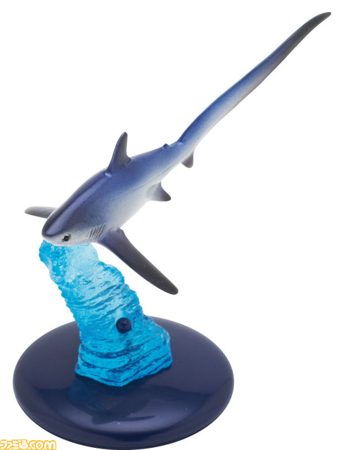 “ネイチャーテクニカラー 400 サメ”が3月10日よりカプセルトイで発売。今にも泳ぎだしそうな躍動感あふれるポージングに目が釘付け！