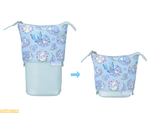 『ポケモン』ネモフィラの花に囲まれたポッチャマたちの新グッズが本日発売。ティーポットやアクセサリーなどこの春を彩る華やかなアイテム！