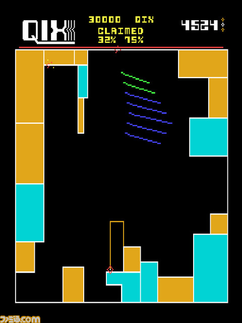 Switch・PS4『アケアカ クイックス』3月10日配信決定。マーカーで線を引き、ステージ内を動き回る敵をかわしながらエリアを占領する陣取りゲーム