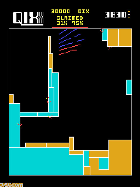 Switch・PS4『アケアカ クイックス』3月10日配信決定。マーカーで線を引き、ステージ内を動き回る敵をかわしながらエリアを占領する陣取りゲーム