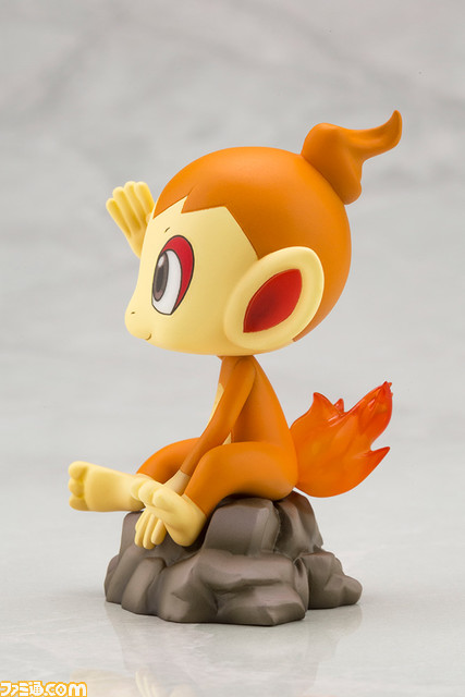 『ポケモン』コウキ＆ヒコザルのフィギュアが登場。ありがひとし氏による描き下ろしイラストを元に立体化