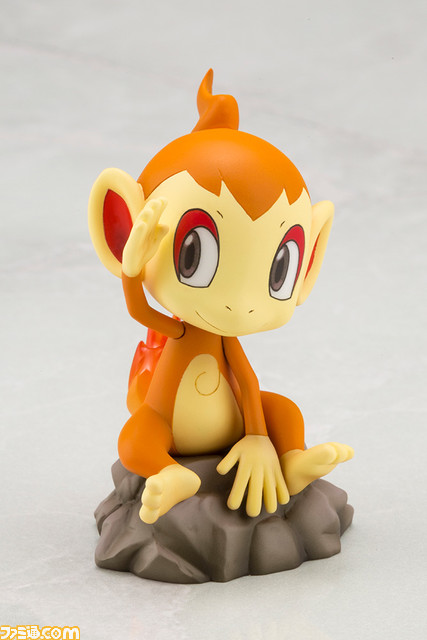 『ポケモン』コウキ＆ヒコザルのフィギュアが登場。ありがひとし氏による描き下ろしイラストを元に立体化