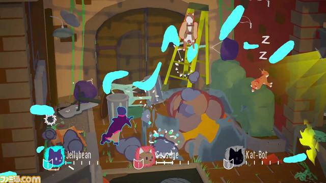 ネコ大乱闘ゲーム『暴れん坊ニャンコ』Switch版発売。Steam版にて新たな技・アイテムなどの追加、グラフィックの改善もされる大型アップデートが実施