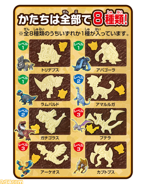 キャラパキ ポケモン発掘チョコ が3月15日より先行販売 板チョコを割ってガチゴラスやプテラたちカセキポケモンを発掘しよう ゲーム エンタメ最新情報のファミ通 Com