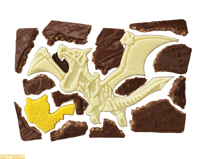 カセキポケモンたちを板チョコから発掘せよ! “キャラパキ ポケモン発掘チョコ”が3月15日に発売