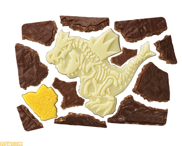 カセキポケモンたちを板チョコから発掘せよ! “キャラパキ ポケモン発掘チョコ”が3月15日に発売
