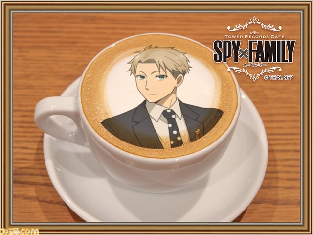 『SPY×FAMILY』アニメ放送を記念しタワレコ表参道・名古屋・梅田にてコラボカフェ開催! JAZZを楽しむロイド、アーニャ、ヨルのグッズも登場