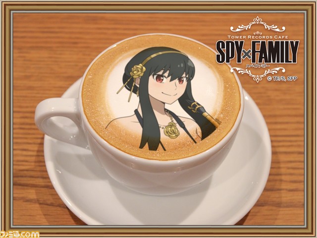 『SPY×FAMILY』アニメ放送を記念しタワレコ表参道・名古屋・梅田にてコラボカフェ開催! JAZZを楽しむロイド、アーニャ、ヨルのグッズも登場