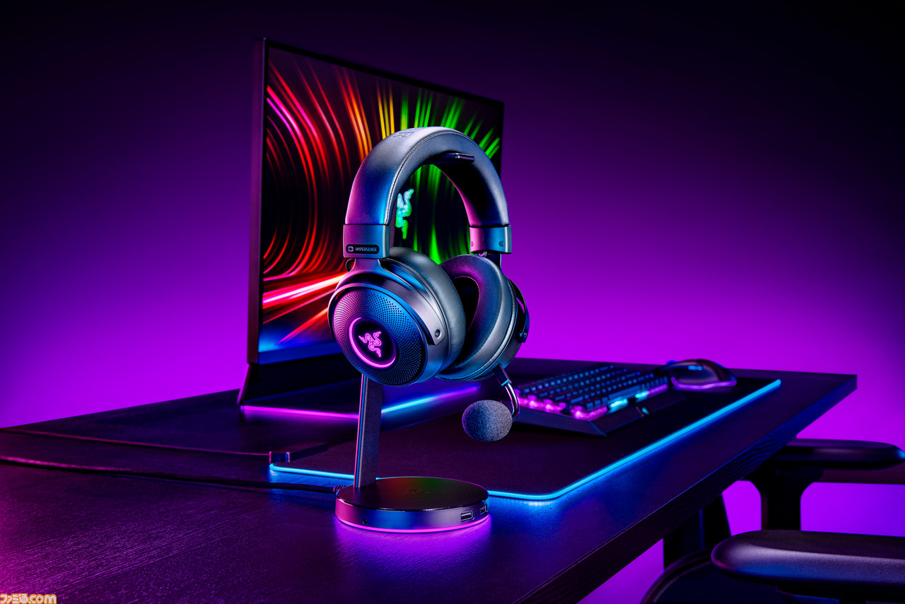 Razerの振動機能付きワイヤレスヘッドセット Kraken V3 Pro が3月18日に発売 音声信号をリアルタイムで振動に変換する機能を搭載 ゲーム エンタメ最新情報のファミ通 Com