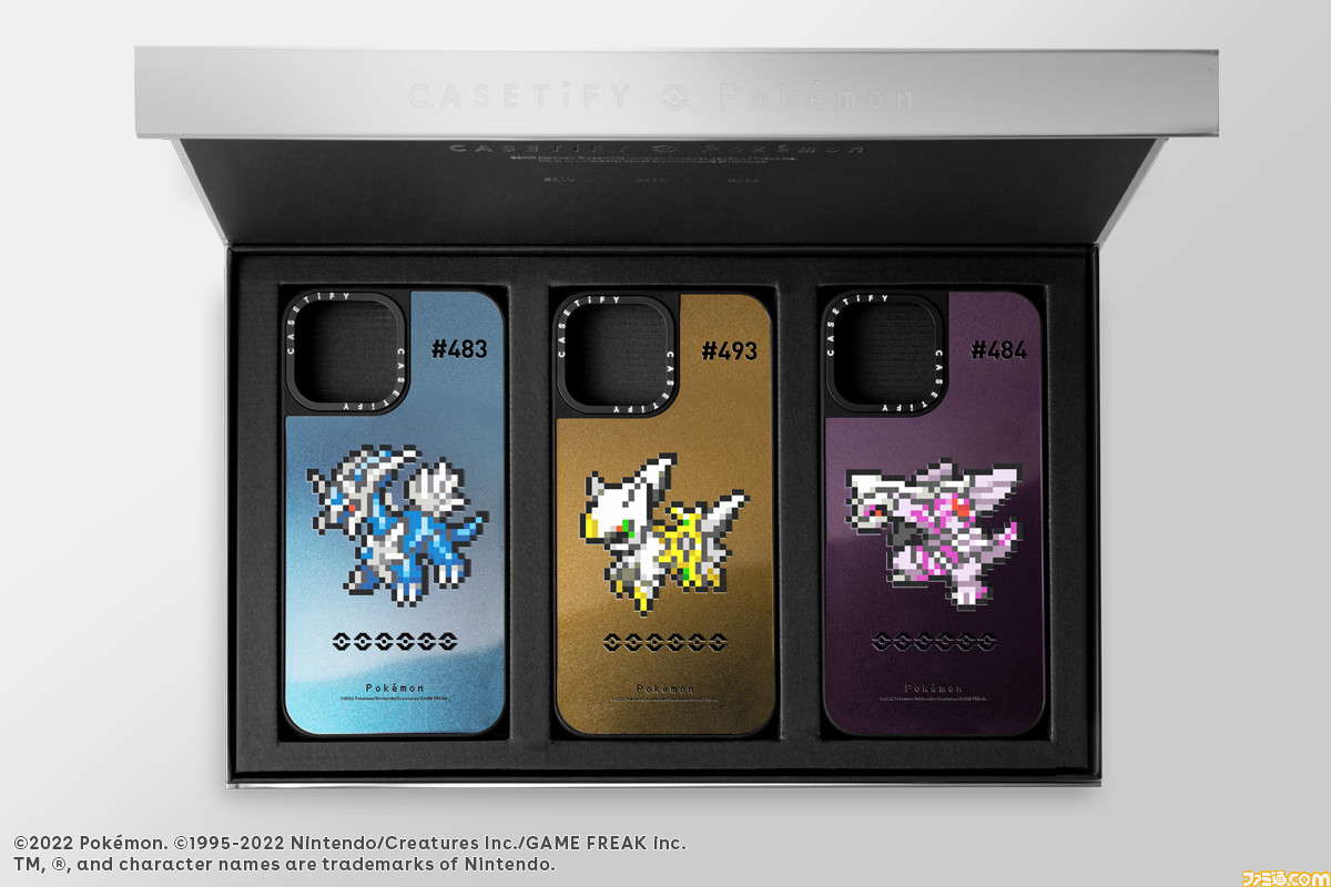 ポケモン』と“CASETiFY”のコラボアイテムが3月22日に発売。ドット絵