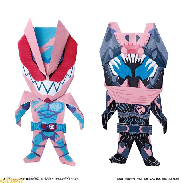 新感覚クラフトトイ“クラフトフレンズ パピるんず”第一弾『仮面ライダー』が3月18日より発売。1号・ショッカー戦闘員・サイクロンジョーカー・ファングジョーカーなどが登場