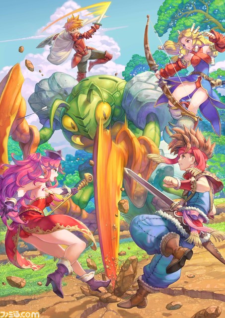 『聖剣伝説 エコーズ オブ マナ』本日3月17日より事前登録開始。オリジナルキャラクターと歴代『聖剣伝説』シリーズのキャラクター達が織りなすアクションRPG