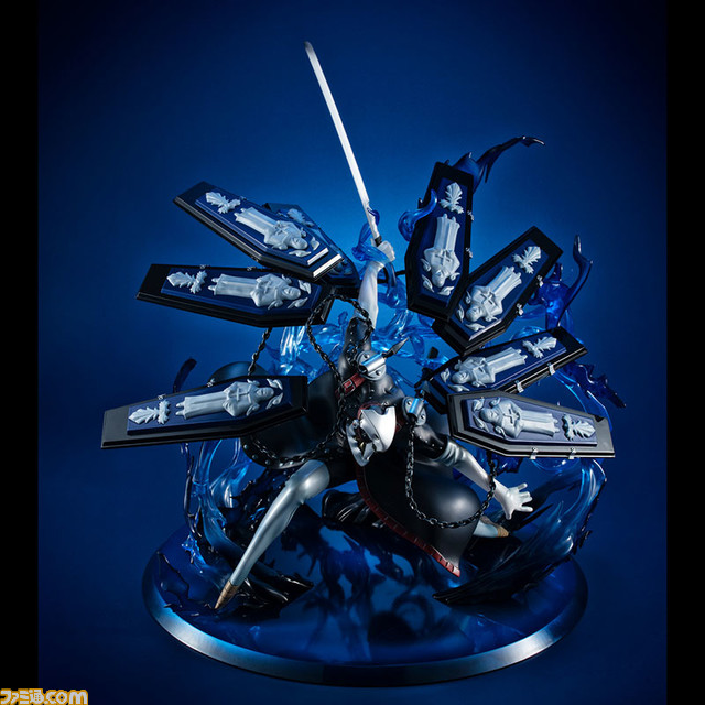 『ペルソナ3』より“タナトス”のフィギュアが再販。大きく刀を振りかぶった大胆なポージングで登場