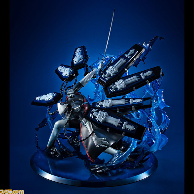 『ペルソナ3』より“タナトス”のフィギュアが再販。大きく刀を振りかぶった大胆なポージングで登場