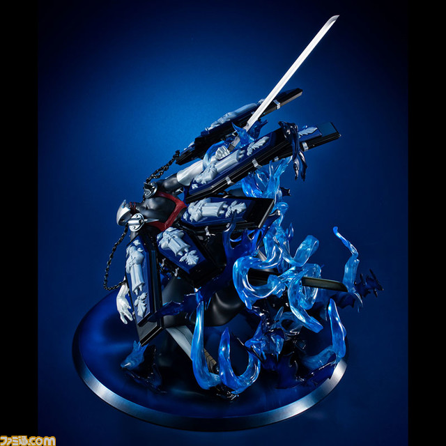 『ペルソナ3』より“タナトス”のフィギュアが再販。大きく刀を振りかぶった大胆なポージングで登場