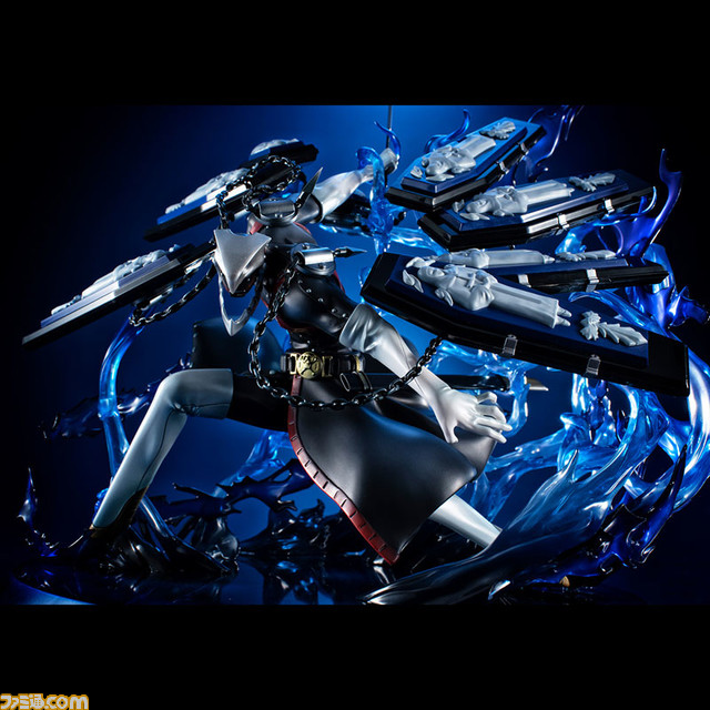『ペルソナ3』より“タナトス”のフィギュアが再販。大きく刀を振りかぶった大胆なポージングで登場