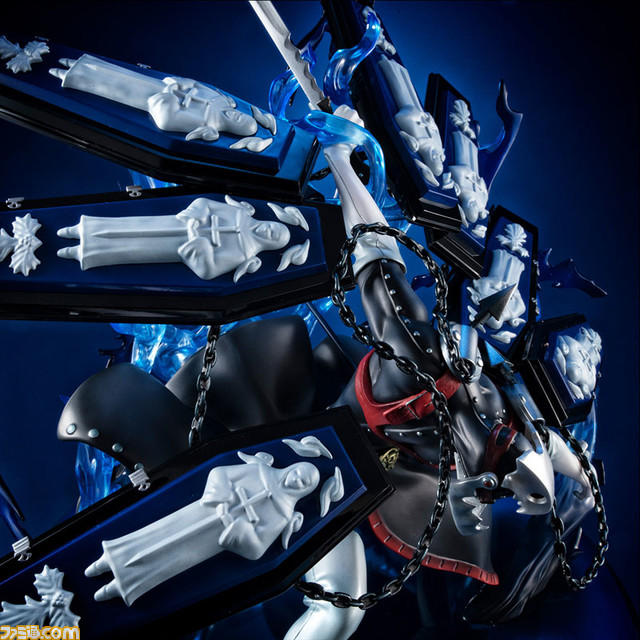 『ペルソナ3』より“タナトス”のフィギュアが再販。大きく刀を振りかぶった大胆なポージングで登場