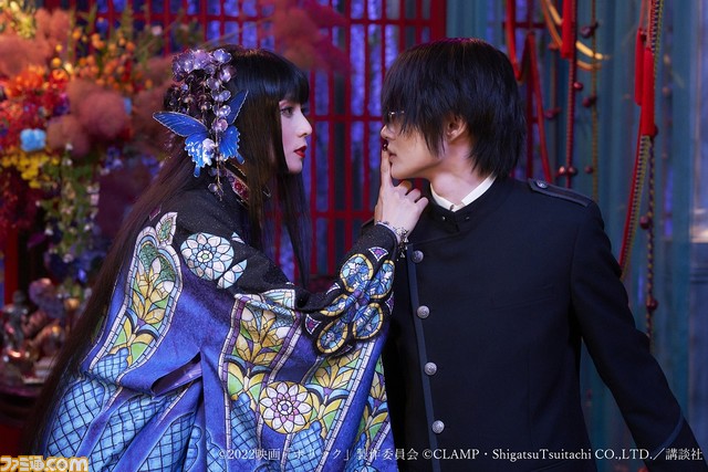 映画『ホリック xxxHOLiC』の世界に没入できる“表裏世界没入展”が4月29日より開催。艶やかで華やかな世界観で展示と謎解きゲームの2種類が楽しめる