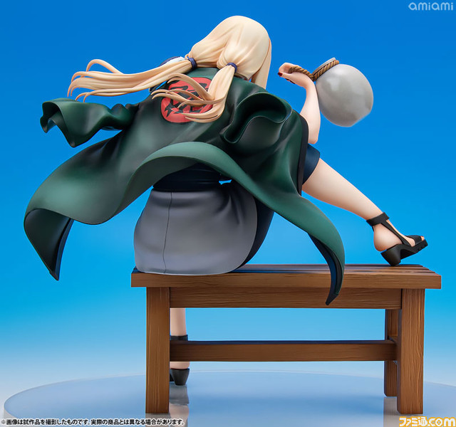 『ナルト』より綱手のフィギュアが再販! 戦いから離れ、お酒を片手にリラックスした様子を再現