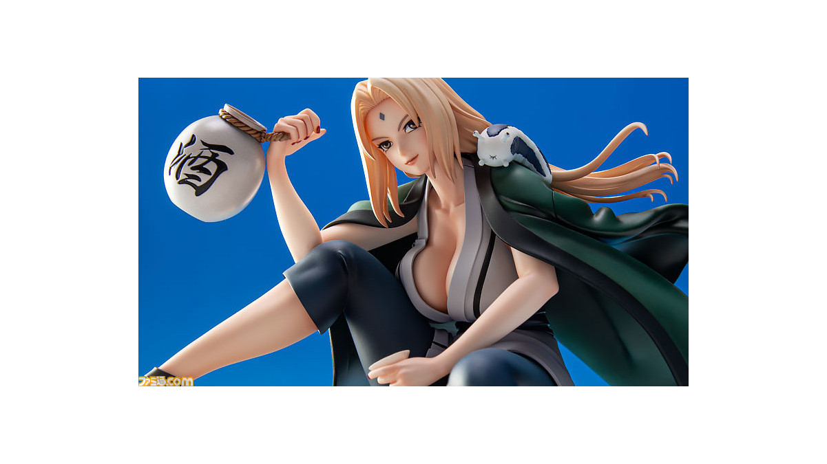 ナルト』綱手のフィギュアが再販決定！ 戦いから離れ、お酒を