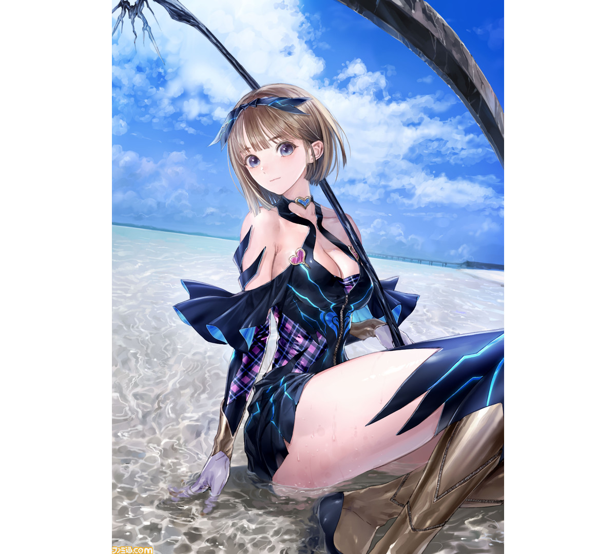 Yahoo!オークション - 中古品 ガスト 岸田メル BLUE REFLECTION