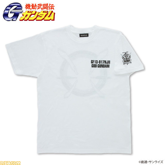『ガンダム』ガンダムやシャア専用ザクなどシリーズの機体をモチーフにしたTシャツが登場。本日3月22日より“バンコレ!”にて予約販売開始